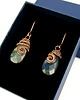 kolczyki wire wrapping Kolczyki z labradorytem 4