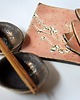 patery i talerze Ręcznie wykonany zestaw do sushi dla  4 osób Kwiat Wiśni 1