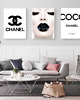 plakaty ZESTAW PLAKATÓW Fashion Coco Chanel plakaty 1