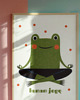 plakaty Plakat  kumam jogę 50X70CM 1
