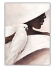 plakaty Plakat Woman & parrot 1