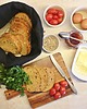 woreczki wielorazowe Lniany, czarny worko-koszyk na pieczywo 2