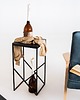 meble - stoły i stoliki - stoliki kawowe Minimalistyczny designerski stolik boczny nocny pomocniczy FANCY BASIC - czarny 1
