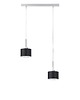 lampy wiszące 2-płomienna lampa wisząca z abażurami MONTANA 7