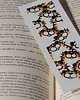 zakładki do książek Zakładka do książki tygrysy ręcznie malowana 8