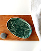 mydelniczki Mydelniczka ceramiczna ciemnozielona 1