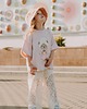 t-shirty dla dziewczynki T-shirt oversize Sophie Teddy cream 1