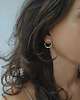 kolczyki pozłacane Kolczyki ZŁOTE SNAKES - srebro 925 pokryte 24 K złotem 4