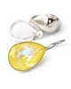 kolczyki swarovski Kolczyki- Kryształy Swarovski-Cytrynowe krople 1