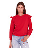 komplety damskie Dres damski Ella kolor czerwono/granatowy 3