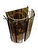 kinkiety Lampa ścienna kinkiet Hollywood Regency, S 7