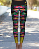 legginsy Boho Jungle Monstera Leggings 1