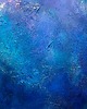 obrazy Obraz abstrakcyjny "Nebula I" 50x100 cm - granatowa abstrakcja kosmos 5