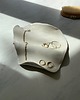 pojemniki na biżuterię Ceramiczna Rzeźba Fala na Biżuterię Pearl White 2