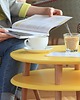 meble - stoły i stoliki - stoliki kawowe Stolik MEDIUM UFO jasnoróżowy 3