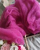 kardigany damskie Różowy kardigan  z jedwabiem i kod mohair Chmurka oversize 6