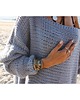 swetry damskie SWETER HANDMADE OVERSIZE 2