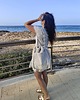 torby na ramię Torba SummerBag TAUPE-duża szarobrązowa torba sztruksowa 5