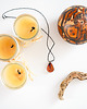 wisiory Dwustronny wisiorek kolorowy łezka artystyczny, abstrakcyjny, handmade 6