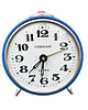 zegary Niebieski budzik mechaniczny Corsar w stylu modern, Niemcy lata 60. 4