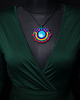 komplet biżuterii Etniczny wisiorek soutache 6