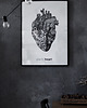grafiki i ilustracje Plants heart 50x70 cm 3