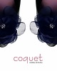 klipsy do butów Klipsy do butów Coquet - Fragile Navy Blue Flower 4
