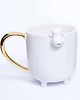 kubki Złoty Kubek z Misiem biały 2