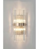 kinkiety Lampa Ścienna Kinkiet Ścienny Marlo Srebrny 50 cm 2