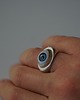 pierścionki srebrne Pierścień srebrny OCULA sygnet blue 8