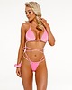 stroje kąpielowe i kostiumy kąpielowe damskie BUNNY - bikini góra - Pink Bubble 2