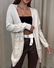 swetry damskie  Wiskozowy sweter Beige 5