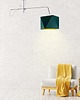 lampy wiszące Żyrandol kuchenny na wysięgniku BUFFALO GOLD 1