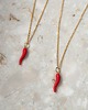 złote naszyjniki CHILLI - naszyjnik srebro złocone 24K 4