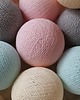 dekoracje świetlne Cotton Balls Świecące Kule Delikatne 20 szt. 1