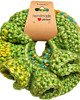 gumki do włosów Szydełkowe gumki do włosów Scrunchie zielone 1