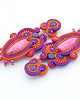 kolczyki soutache Jesienne boho kolczyki 4 2