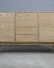 komody i szafki Drevutnia - Komoda Bufetowa Jednolita / Komoda do Salonu / Komoda Dębowa 152cm 9