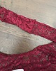 torby na ramię Koronkowa torba shopper NAMINESO SCOOP bordo 4