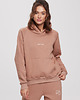 bluza z kapturem damska Bluza hoodie KOLLY Hazelnut damska 1