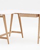 biurka Jesionowe Biurko Narożne LUKA 115cm x 85cm LEWE 9