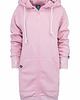 bluza z kapturem damska Bluza rozpinana LUZAK pudrowy 1