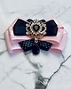broszki Brosza  z czarną ozdobą w stylu glamour  NEW 1