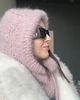 czapki damskie Pudrowa balaclava 6