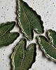 patery i talerze Liść alokazji - ceramiczny talerzyk/patera 1