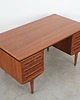 biurka Biurko tekowe, duński design, lata 60, projektant: J. Svenstrup 2