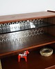 komody Highboard tekowy, duński design, lata 60, produkcja: Dania 4