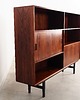 regały i półki Biblioteczka palisandrowa, duński design, lata 70, produkcja: Dania 6