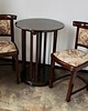 stołki Komplet Thonet Josef Hoffmann  lata 30 3