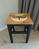 stołki Własnoręcznie malowany handmade taboret w stylu skandynawskim 2